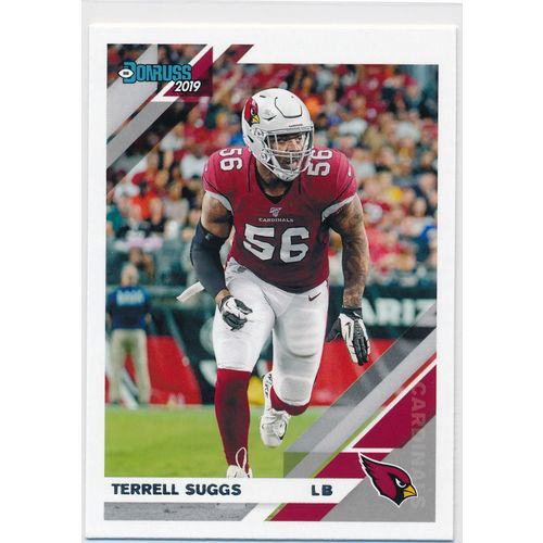 2019 Donruss Football Base 30 Terrell Suggs Arizona Cardinals