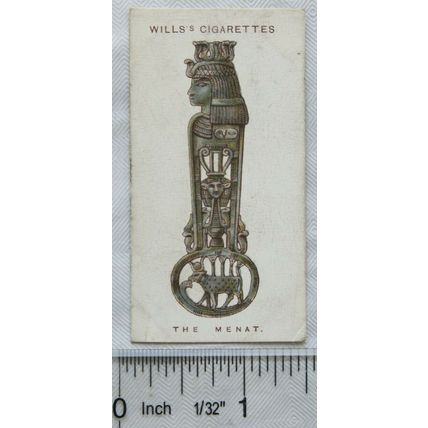 1923 Wills Lucky Charms No. 30 The Menat