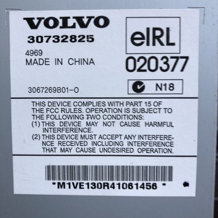 Volvo S40 V50 C30 C70 XC90 OEM Amplifier Amp 30732825