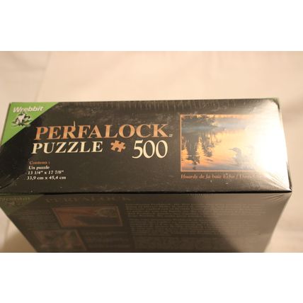 ECHO BAY LOON FAMILY PERFALOCK 500 PIECE SEALED PUZZLE