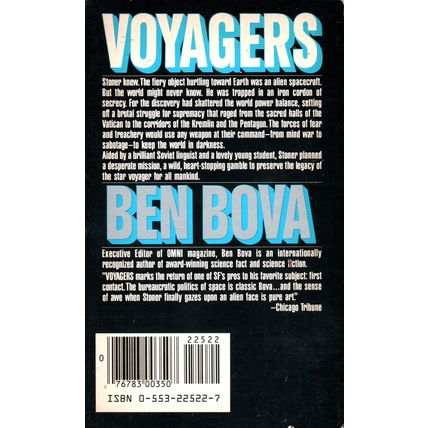 Voyagers by Ben Bova ( Bantam Books | First Printing | 1982 )