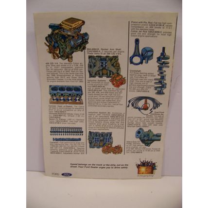 1969 PERFORMANCE BUYERS DIGEST FORD COBRA TORINO MUSTANG MACH 1 XL GT BROCHURE