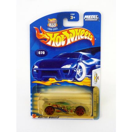 Hot Wheels Seared Tuner #070 Hot Wheels Anime 1/5 Gray Die-Cast Car 2003