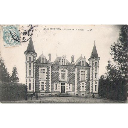 41 - Lavardin - le château et le pont sur le Loir