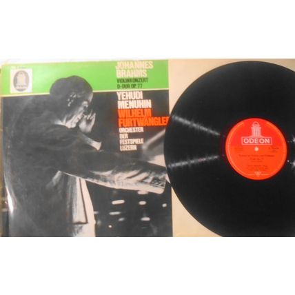Yehudi Menuhin - 2 LP Lot: Bartok, Brahms Violin Concertos - Furtwangler, Dorati