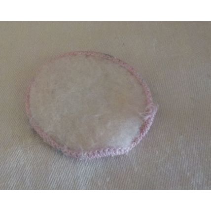 Vintage K24 Damascene Small Powder Compact of Mount Fuji with Pouch