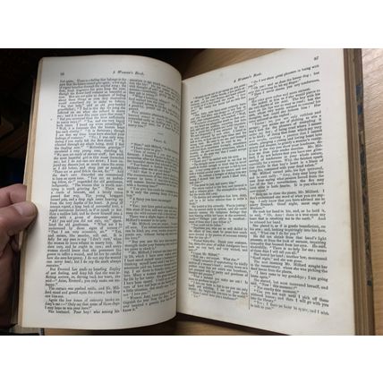 RARE* 1863 "SHARPE'S LONDON MAGAZINE" VOL 22 ANTIQUE ILLUSTRATED BOOK (T5)