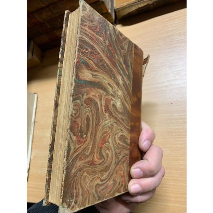 RARE* MADAME DE STAEL DE L'ALLEMAGNE VOLUME 2 FRENCH ANTIQUE BOOK (P3)