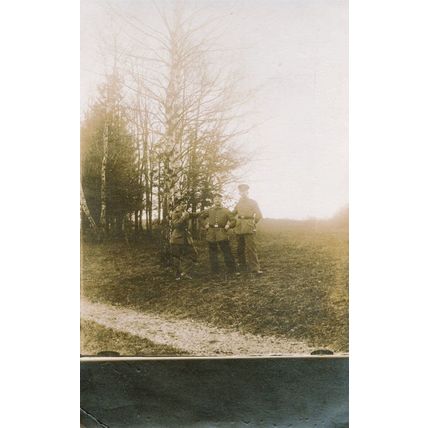 Hemmingen Germany WW1 Soldiers Hand Signed Feldpost War Photo Postcard