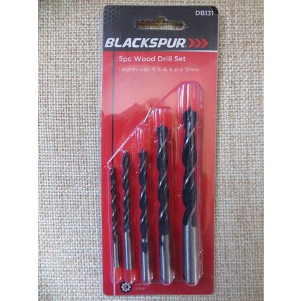 Wood Drill Set 4 5 6 8 10Mm carbon steel Drill bits