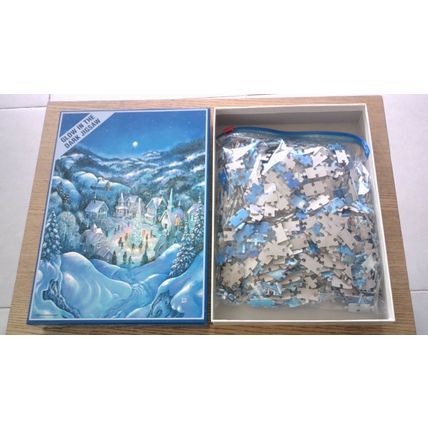 THE ROAD TO CHRISTMAS Glow-in-the-Dark Jigsaw Puzzle (1000 Piece) Express Gifts