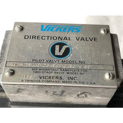 NEW VICKERS 02-126110-DG4S4W-016C H 60 DIRECTIONAL VALVE 868988, 24VDC,TA