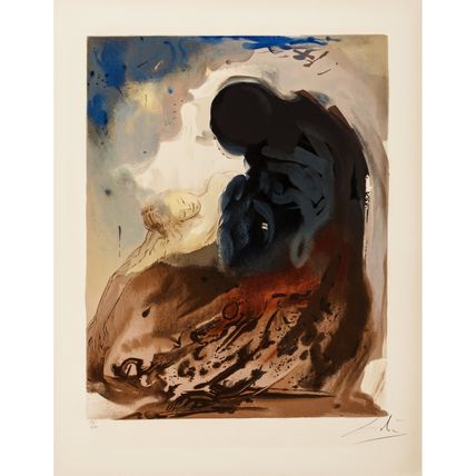 Salvador Dalí Aliyah 1968 picture 5 Poster Canvas Movie Film Print A0 A1 A2 A3 A