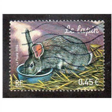 FRA 2004 45c 'FARM ANIMALS' FINE USED (EBID20-504)