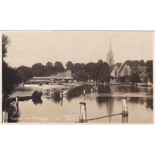Thames At Marlow Buckingham Postcard (BU3546)