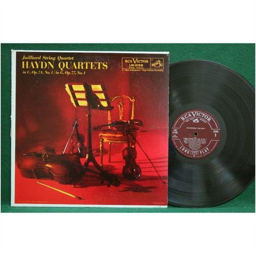Julliard String Qt. - Haydn: Qt. in C, Op. 74/In G, Op. 77 - LM 2168 - EX