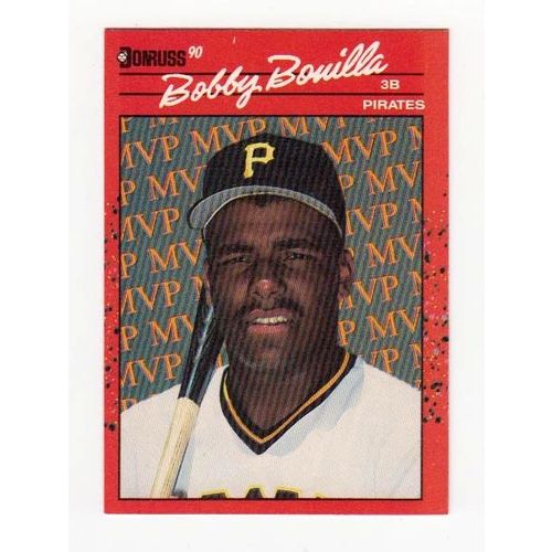 1990 Donruss Bobby Bonilla MVP bonus insert card #BC-16 – Pirates