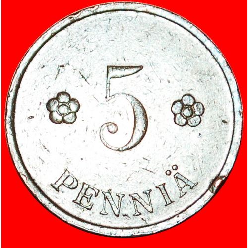 LION: FINLAND ★ 5 PENCE 1934! LOW START★NO RESERVE!