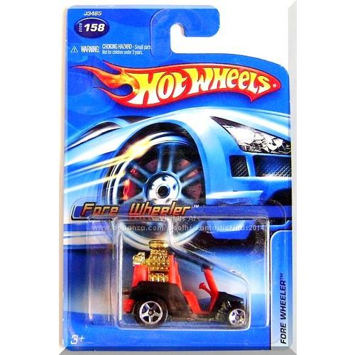 Hot Wheels - Fore Wheeler: Collector #158 (2006) *Black Edition*