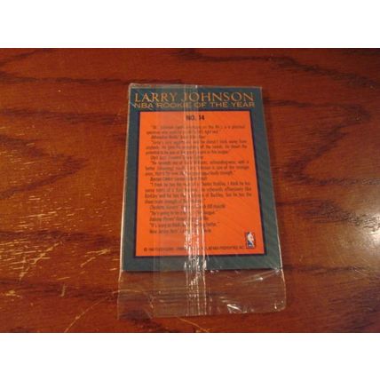 1992/93, Fleer, Sealed Pack, LARRY JOHNSON, ROY, 3-Cards