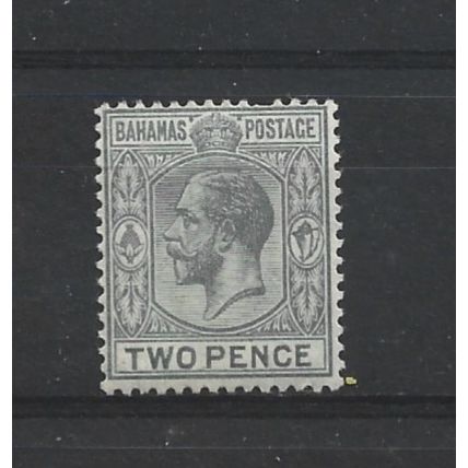 Bahamas.SG118 2d Grey.Mounted Mint.Dec24c