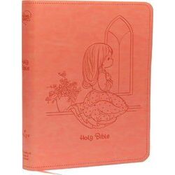 Nrsvce, Precious Moments Bible, Pink, Leathersoft, Comfort Print