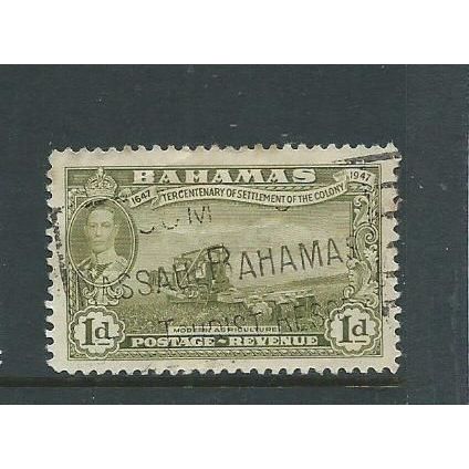 bahamas stamp sg179 sg 179 used