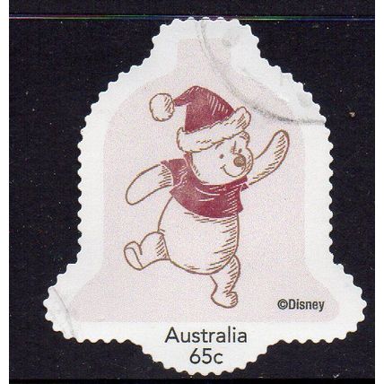AUSTRALIA: 2024, DISNEY'S 'WINNIE THE POOH', CHRISTMAS, USED S/A MY STAMP. 12/1