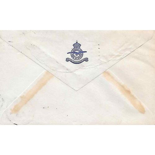 Canada Special Delivery War Combo 1946 Air Mail Pair to Vancouver BC RCAF