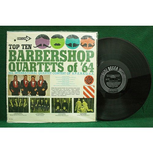 Sidewinders/Four Renegades/Nighthawks - Top 10 Barbershop Qt.-‘64 - DL 4512-EX+
