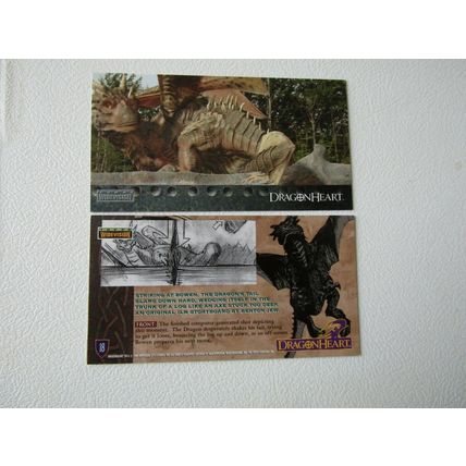 Topps 1996 Dragonheart Widevision Cards Card Variants (e31)
