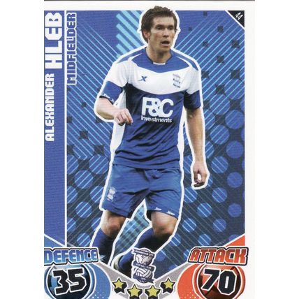 Match Attax 2010/2011 44 Alexander Hleb Birmingham City