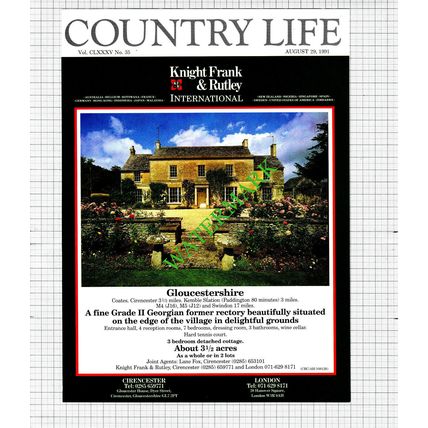 Wisborough Green Petworth / Coates Gloucestershire Sale Advert - 1991 Cutting
