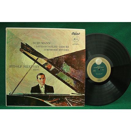 Rudolf Firkusny - Schumann: Davidsbundler Dances/Symphonic Etudes - P 8337 - NM