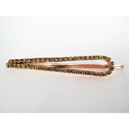 Crystal hair pin hair clip barrette