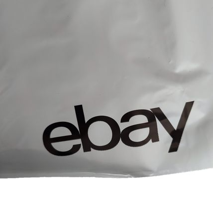 10 Polybags NOT Padded White Black Branded 22.5cm x 30cm Self Seal A22