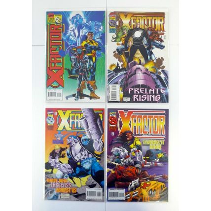 X-Factor #114,117,118,120 Marvel Comics Lot of 4 VF-NM 1995-96