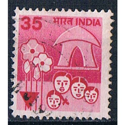 India 1979 SG927 indi105 Family Welfare 35p Used Stamp