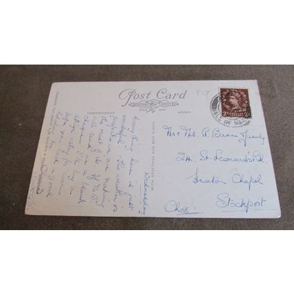 1950s Postcard - Port Erin scenes - Isle of Man