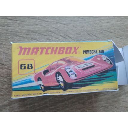 Matchbox No68 PORSCHE 910 CB