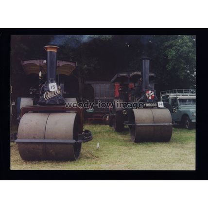 tz0151 - Steam Rollers - Babcock 95/4014 & Burrell Steam Rollers - photo 7x5