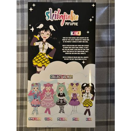 KIKI Hunter Products Shibajuku Anime Collectors Edition Fashion Doll 13" MIB