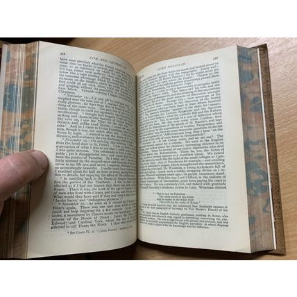 RARE* 1893 "THE LIFE & LETTERS OF LORD MACAULAY" BIOGRAPHY ANTIQUE BOOK (P4)