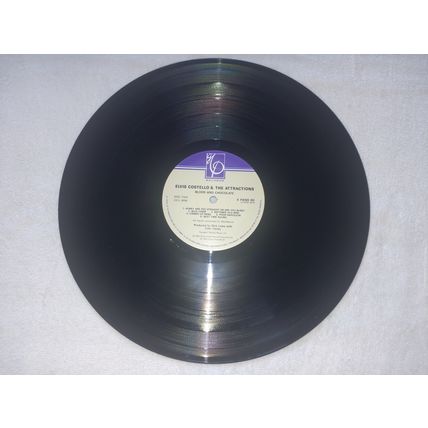 ELVIS COSTELLO AND THE ATTRACTIONS – BLOOD AND CHOCOLATE - 12" ALBUM