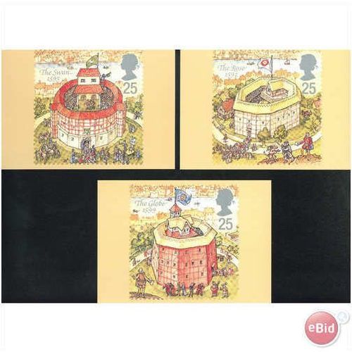 GB PHQ 1995 - Recon Of Shakespeare's Globe Theatre