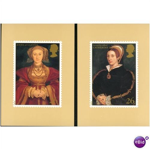 GB PHQ's mint set 1997 - 450th Death Anniv Henry V111