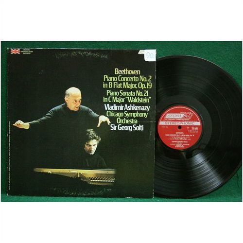 Ashkenazy/Solti - Beethoven: Piano Concerto No. 2/Sonata No. 21 - CS 6854 - NM