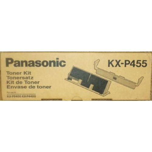 Black Toner Cartridge (KX-P455) for Panasonic Printer P4400/5400/Fax - UNUSED