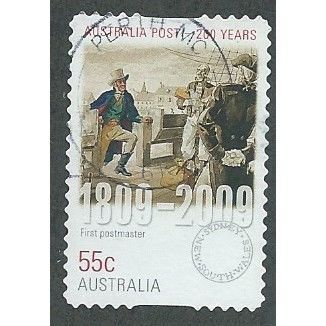 AUS 2009 55c (S/A) '200TH ANN OF AUST POST- NICHOLLS ' FINE USED (EBID35-937)