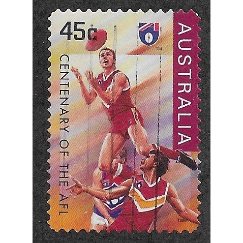AUS 1996 45c(S/A) 'CENTENARY OF THE AFL' FINE USED (EBID63-092)